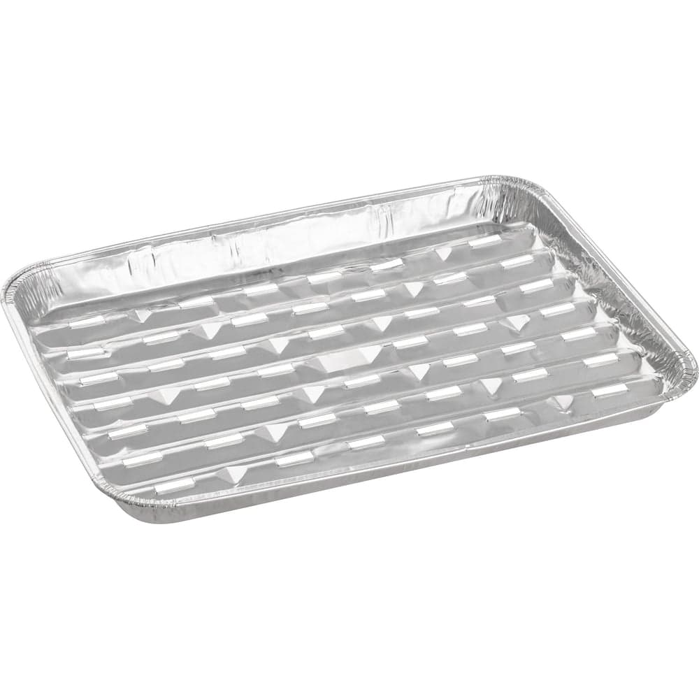 Форма для барбекю и гриля Mallony LAMINA, 34x23x2.6 см, из алюм фольги, прямоугольная, одноразовая 108082