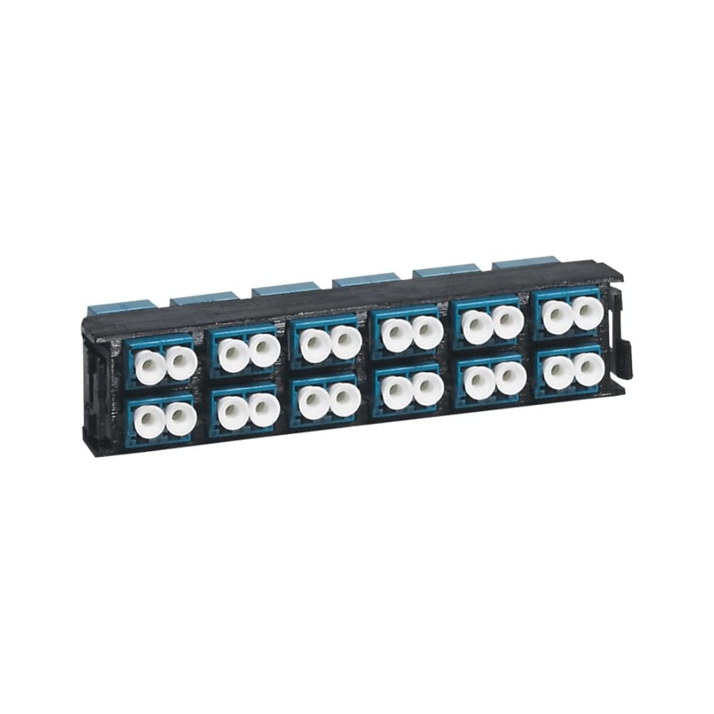 Вставка оптическая для 24 одномодовых волокон Legrand LC дуплекс высокой плотности 032115