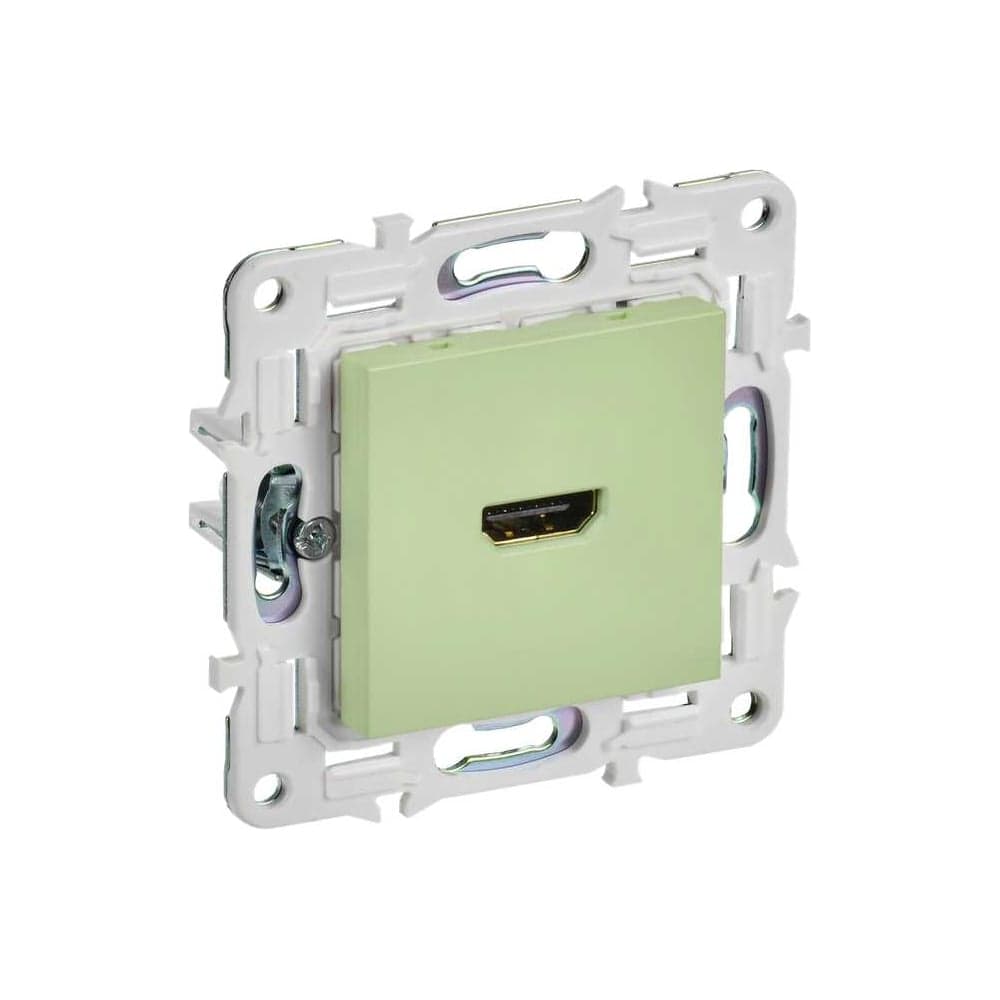 Розетка HDMI IEK SKANDY SK-H01M мятный SK-H10-K06