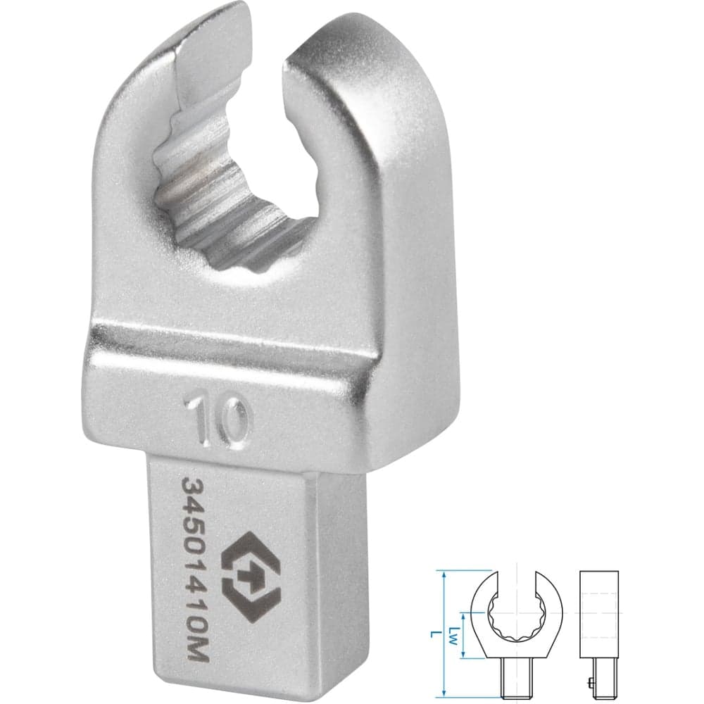 Насадка разрезная серии FIT 10 мм, 9x12 мм KING TONY 34501410M