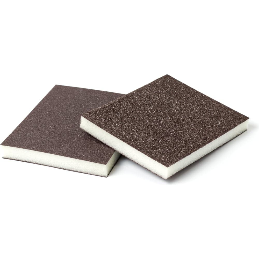 Губка абразивная двухсторонняя 120x100x12 мм, Р80 Flexione 90000284