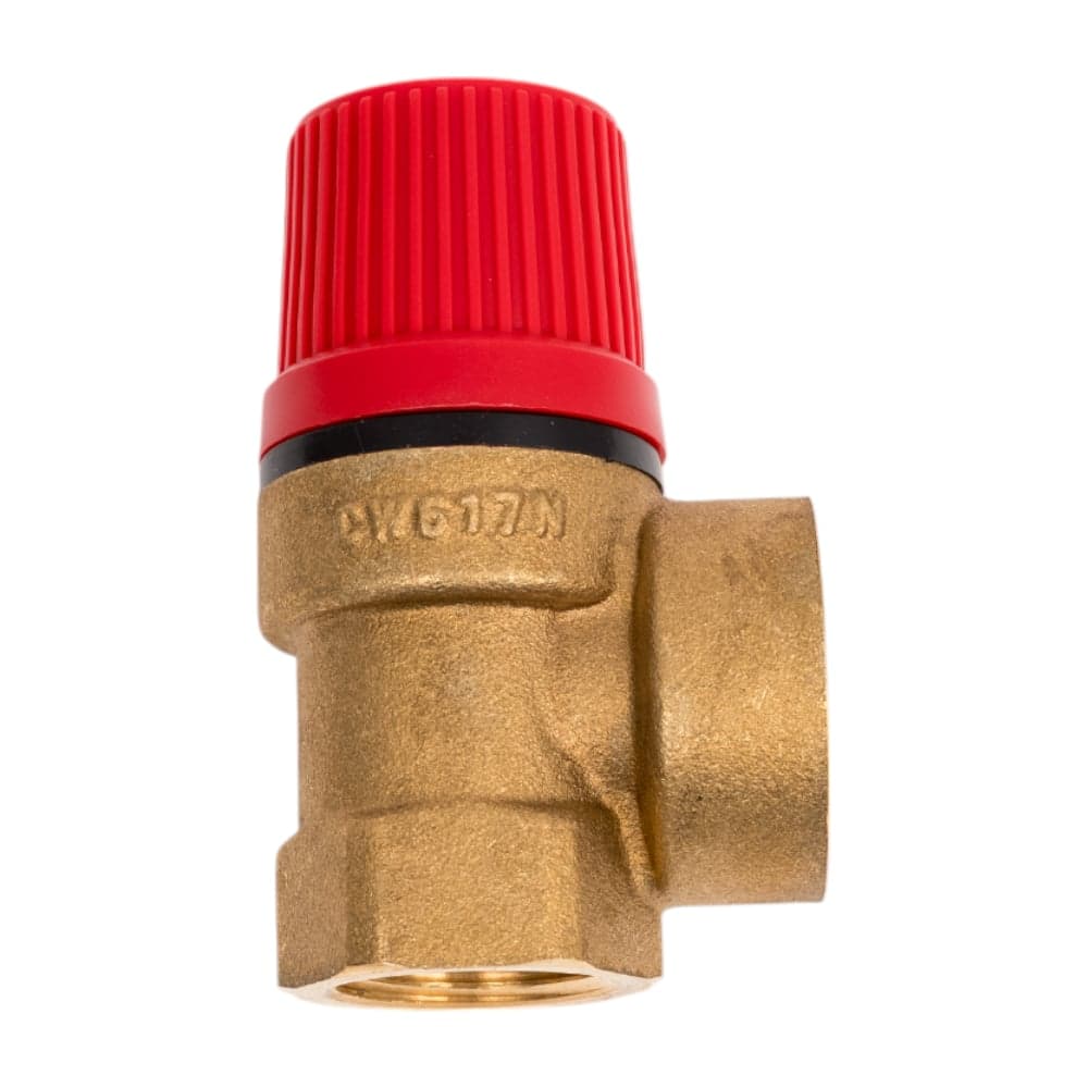 Клапан предохранительный для отопления ROMMER 1.5 бар, 1/2x3/4 дюйма RVS-0001-001515 RG0092LPJR430T