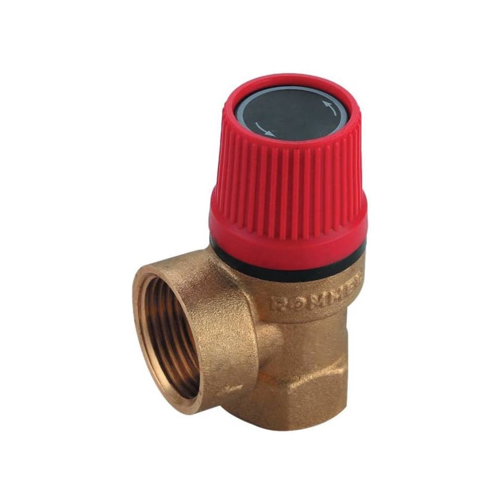 Клапан предохранительный для отопления ROMMER 2.5 бар, 1/2x3/4 дюйма RVS-0001-002515 RG0092LPJR4COT