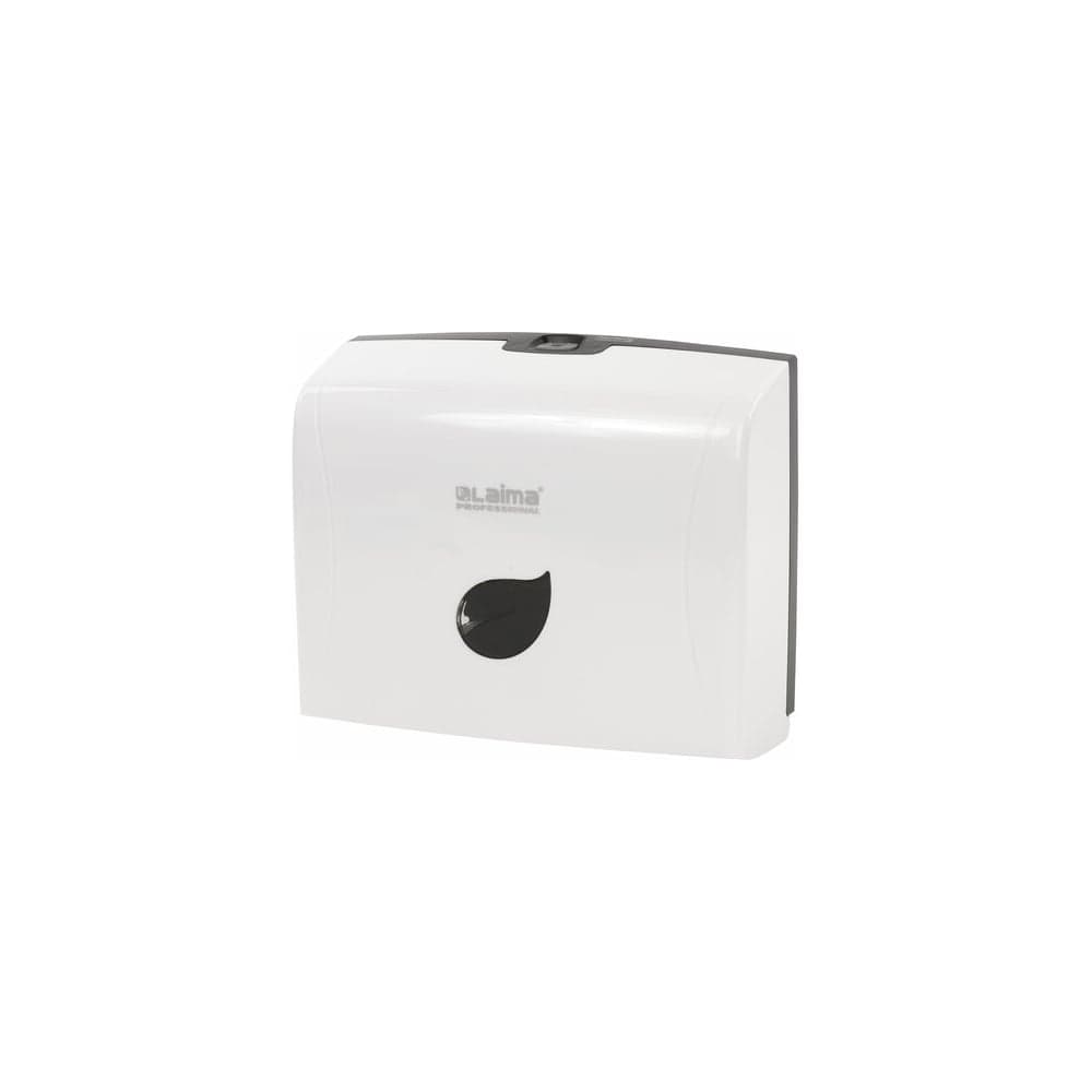 Диспенсер для полотенец ЛАЙМА PROFESSIONAL ECO Система H2, Z-сложения, белый, ABS-пластик 606547