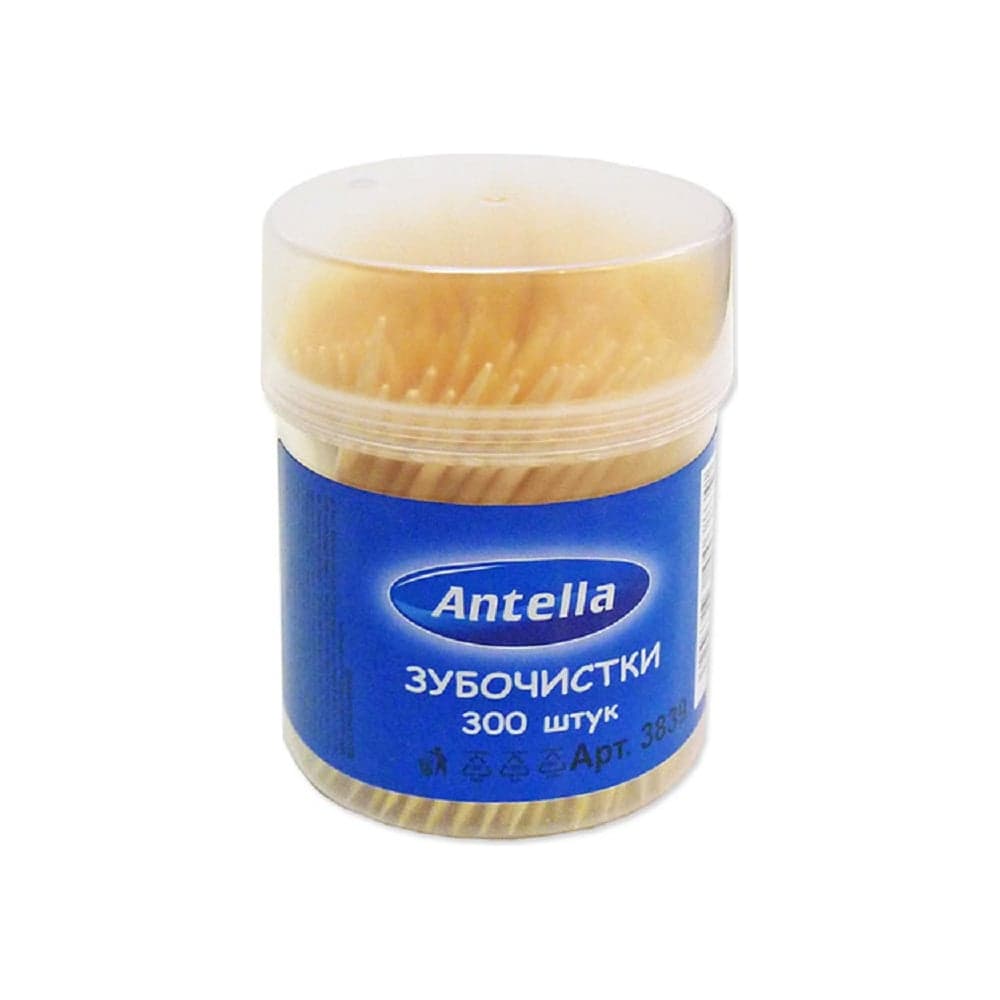 Зубочистки ANTELLA 300 шт. 3839
