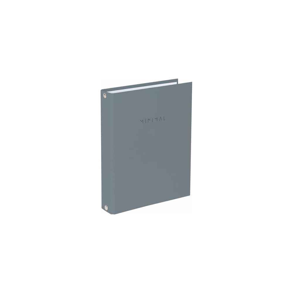 Тетрадь на кольцах BRAUBERG А5 175х215 мм, 120 листов, твердый картон, клетка, Minimal grey 404996
