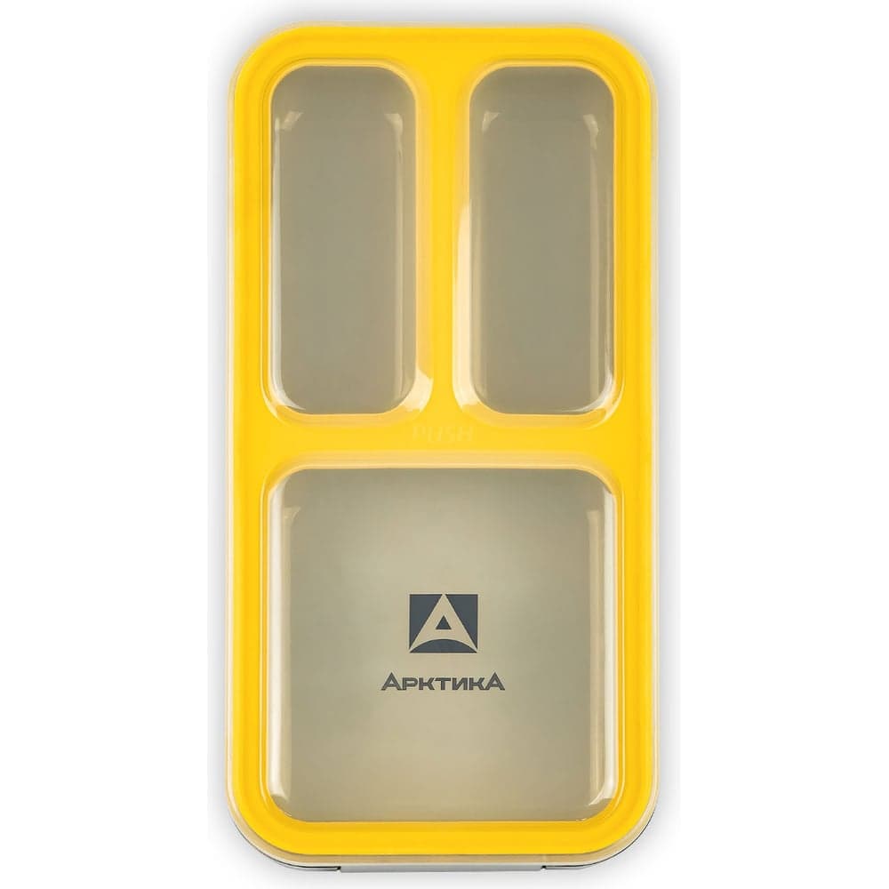 Ланчбокс Арктика 0.42 л, черный/желтый 034-420-BK/YE
