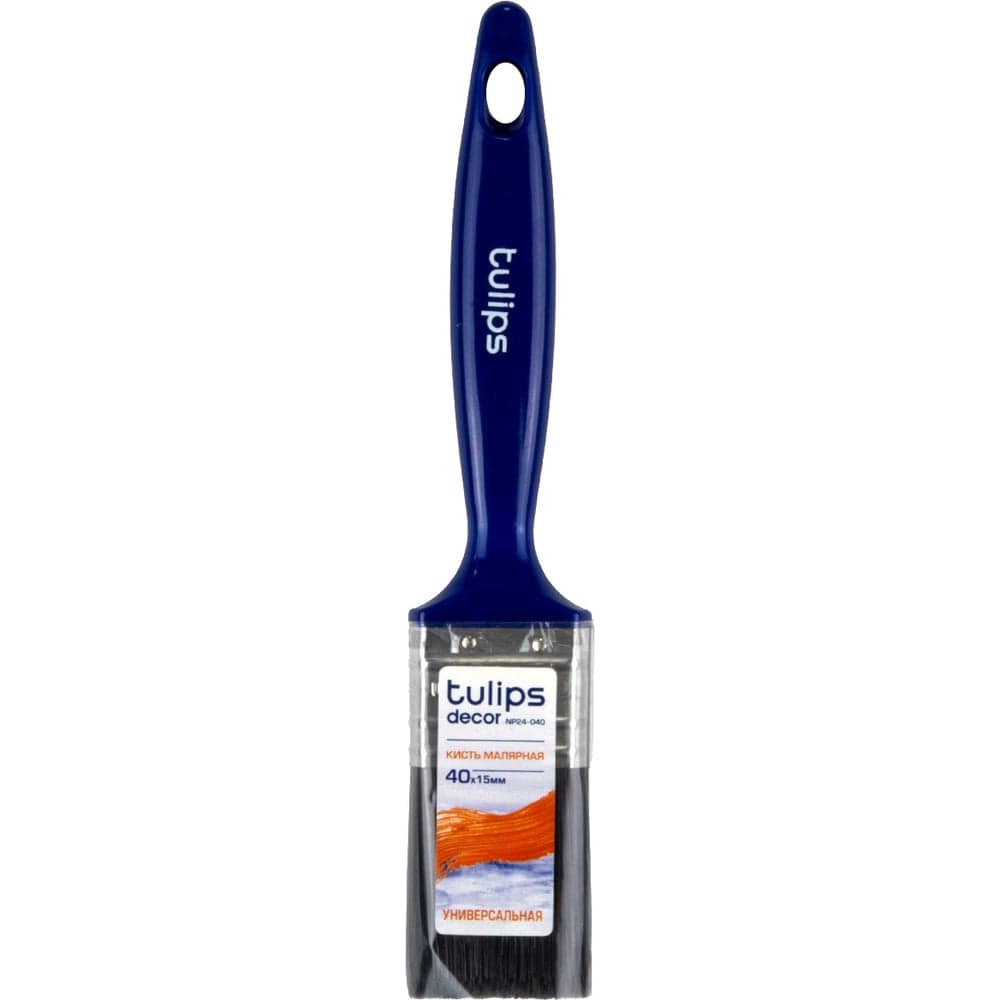 Кисть малярная Tulips decor 40х15, универсальная Tulips Tools NP24-040