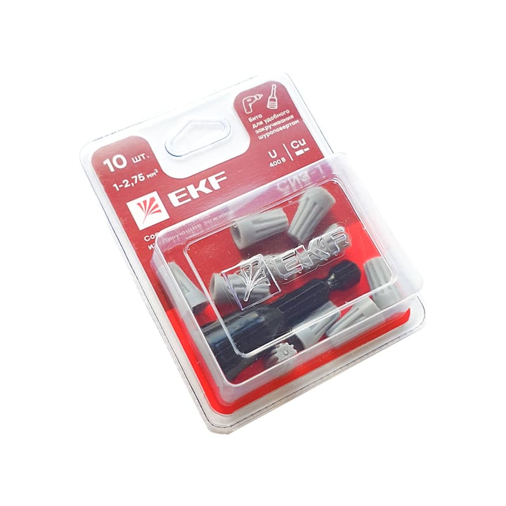 СИЗ-1 EKF 1-2,75мм2 блистер 10шт. plc-cc-3-b