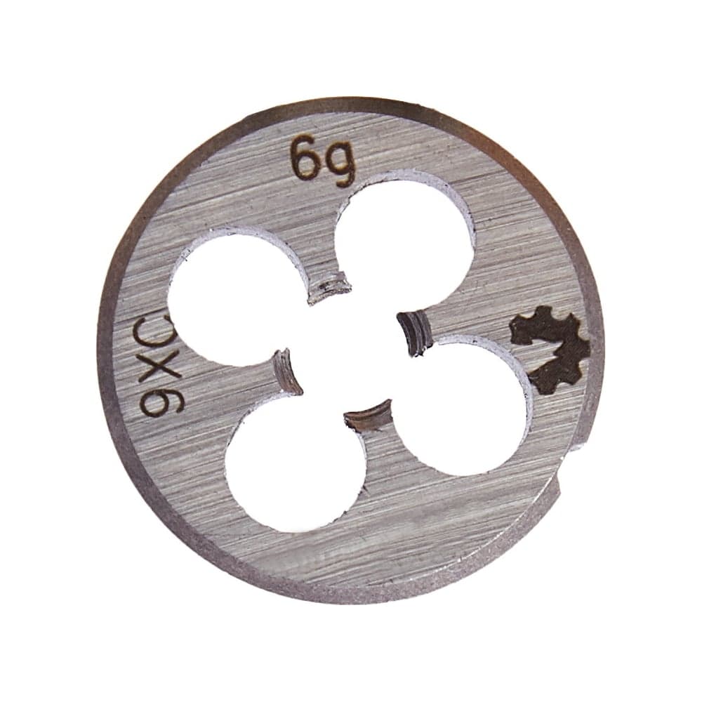 Плашка WOLFSTAR метрическая М6,0х0,5 9ХС Гост 9740 dr06050