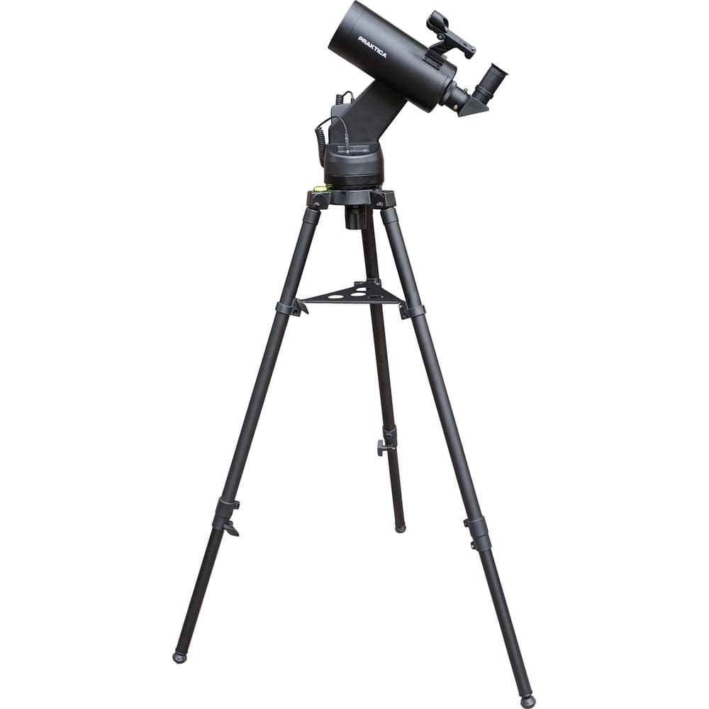 Телескоп Praktica Cruiser 90/1250 GOTO, red dot, стальная тренога, черный 93490125