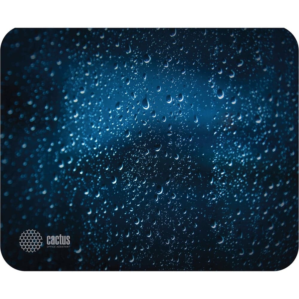 Коврик для мыши CACTUS Water Drops 220x180x2 мм CS-MPС-P05XS 2016766