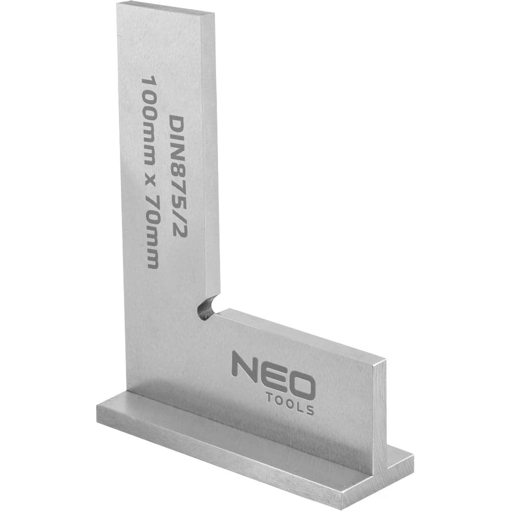 Прецизионный угольник с основанием NEO Tools DIN875/2 100x70 мм 72-031