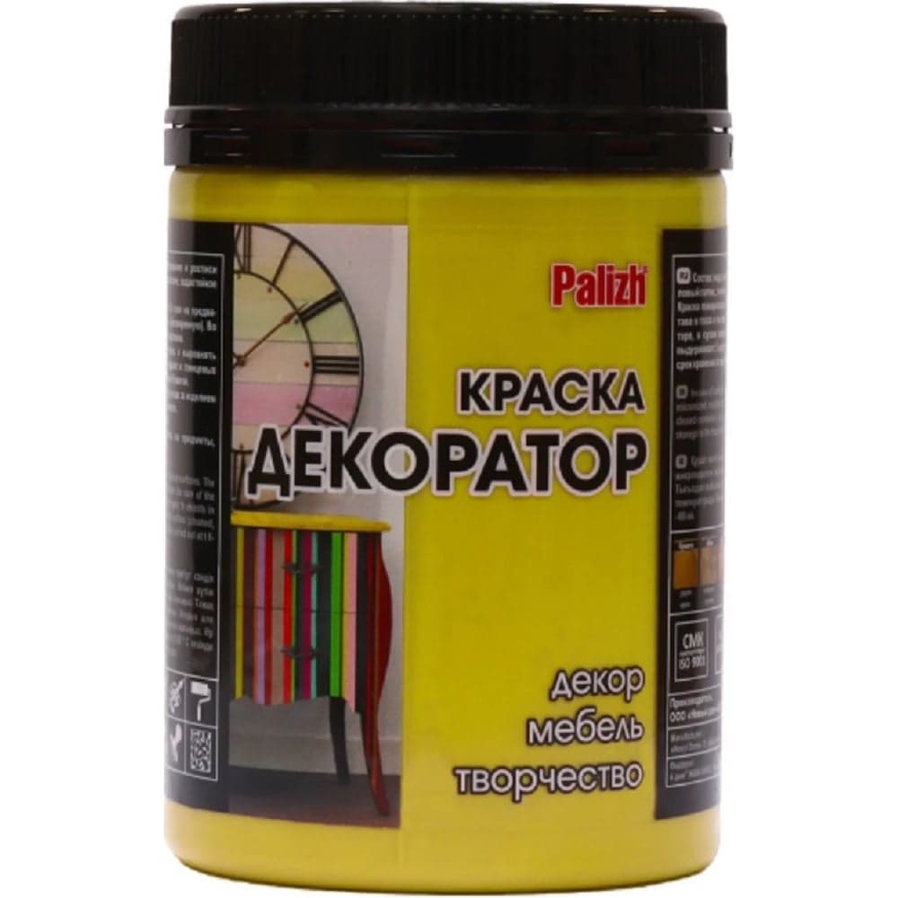 Акриловая краска-колер Palizh №101 мимоза 0,32 кг 11597116