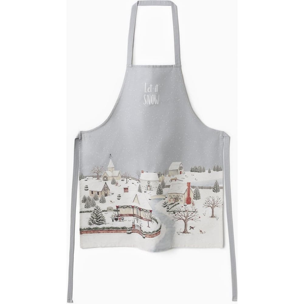Фартук Этель "Let it snow" 60x70 см, 100% хлопок, саржа 190 г/м2 10658933