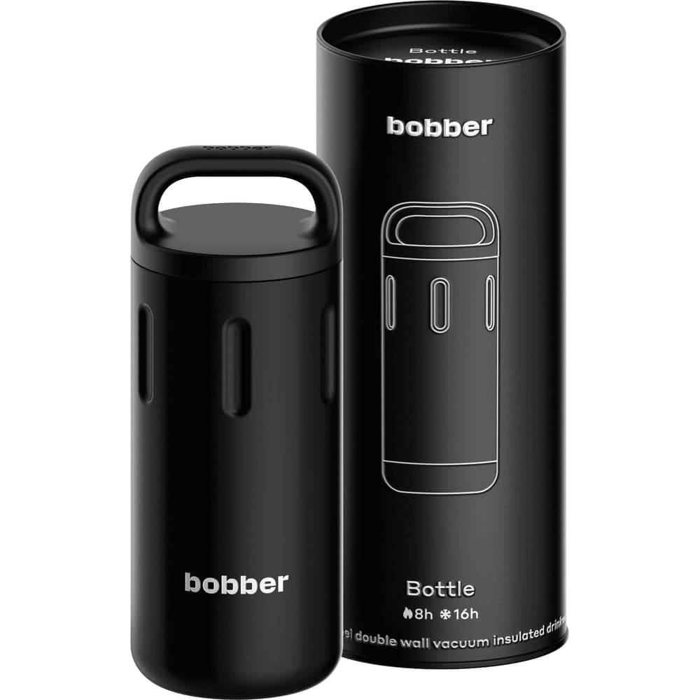 Термос питьевой вакуумный бытовой BOBBER тм 0.59 л Bottle-590 Black Coffee