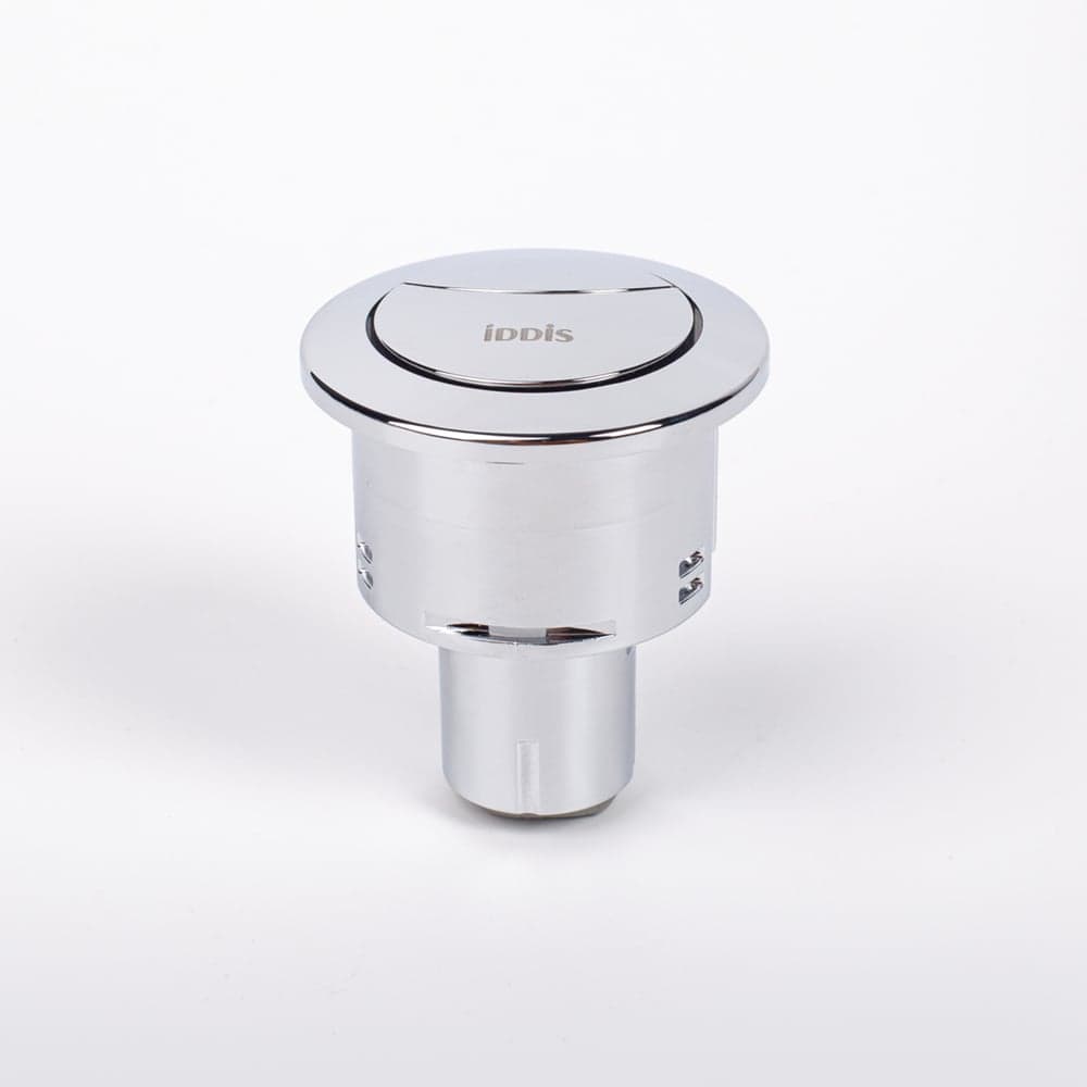 Кнопка слива для арматуры IDDIS 2-ур, 48 мм, хром 92048SB2AR
