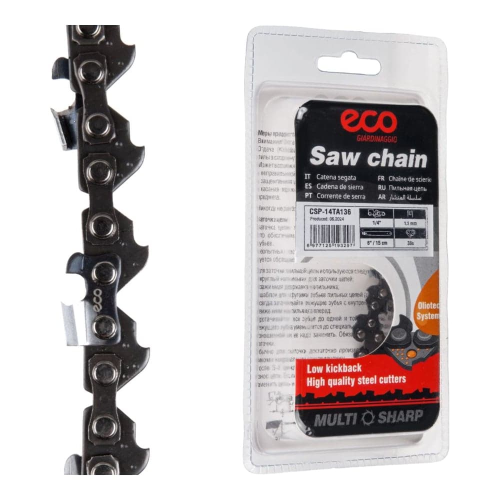 Цепь 15 см, 6", 1/4", 1.1 мм, 36 звеньев, 14TA ECO CSP-14TA136