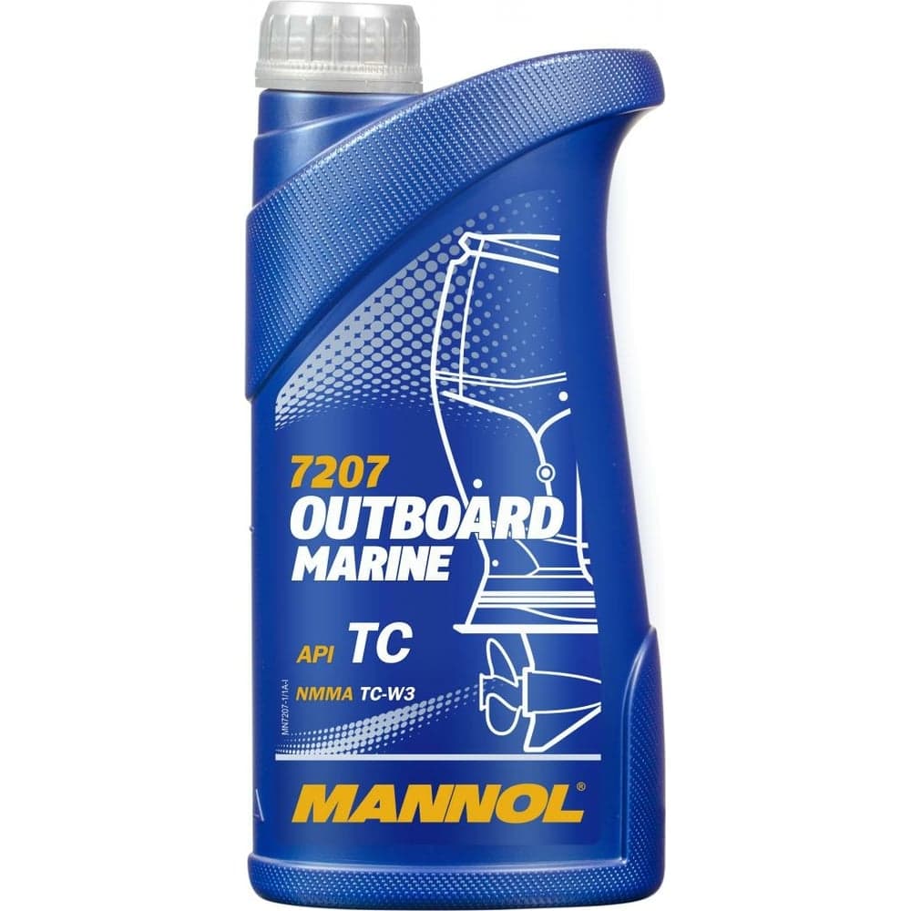 Синтетическое моторное масло MANNOL OUTBOARD MARINE 1 л 1412