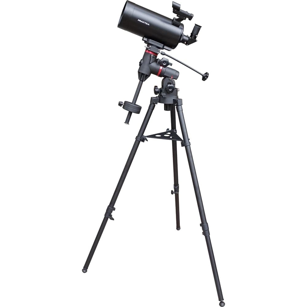 Телескоп PRAKTICA SkyMAK Pro 127, red dot, стальная тренога EQ-4, черный 93912715