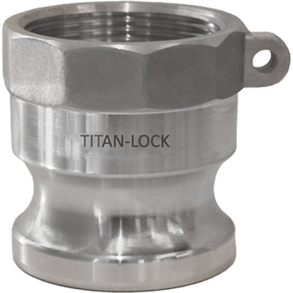 Камлок тип А TITAN LOCK серия EcoLine ниппель, внутренняя резьба BSP 1 1/2, AISI304, TL150ASS-EL