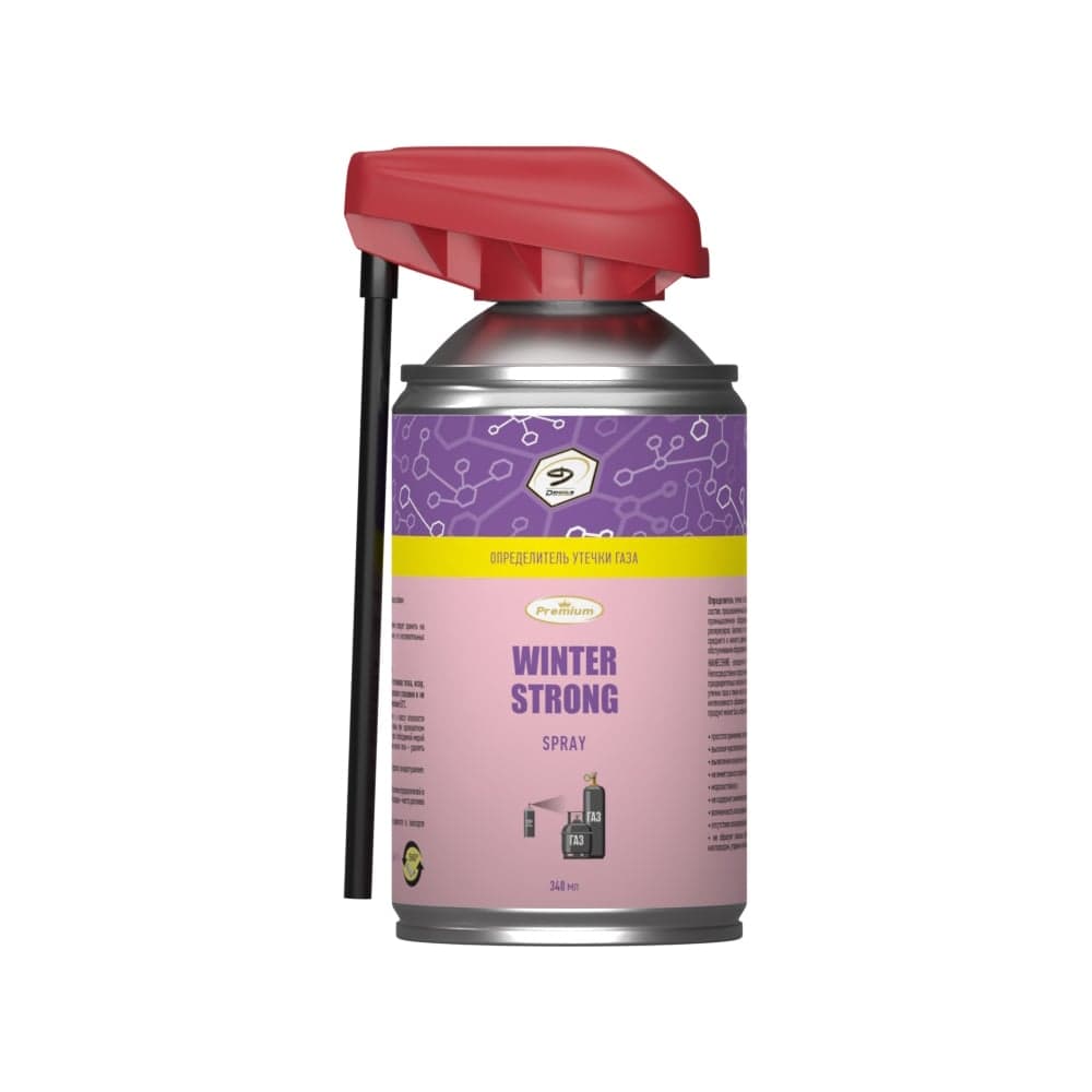 Определитель утечки газа Denzol's «WINTER STRONG» с актуатором, баллон 340 мл DT00051