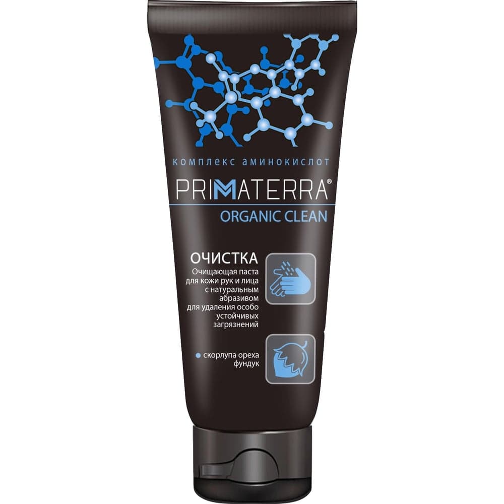 Паста с натуральным абразивом от особо устойчивых загрязнений TM PRIMATERRA ORGANIC CLEAN 200 мл 1370