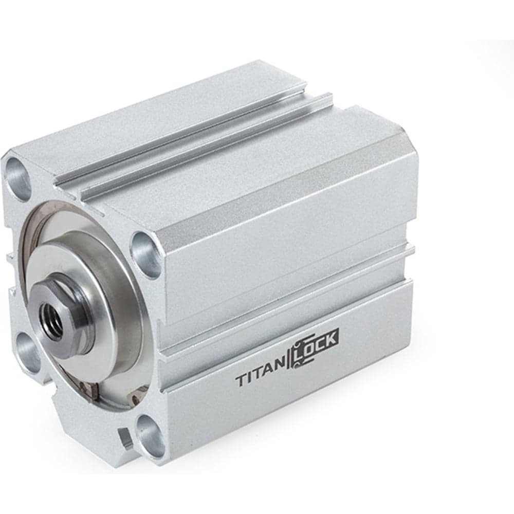 Пневмоцилиндр TITAN LOCK компактный серии SDA, 32X130, TLP-PC32X130SDA