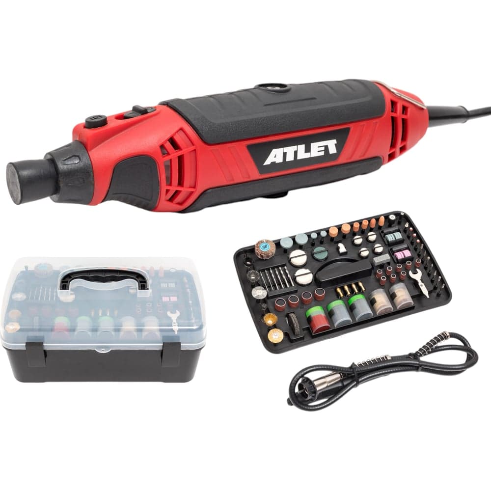 Электрический гравер ATLET 218 предметов, кейс PDM135N