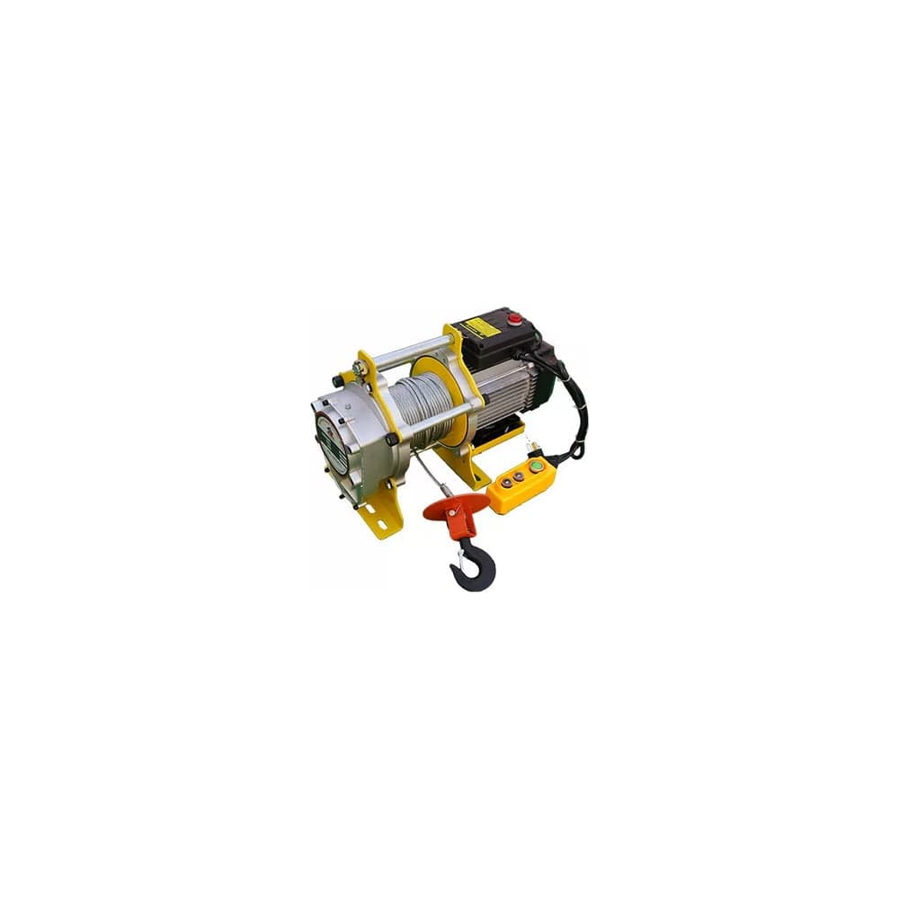 Лебедка TOR CD-300/600-A KCD-300/600 кг, 220В, с канатом 100 м, 24 м/мин, алюминиевый корпус 1034619