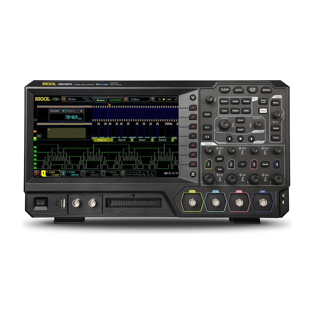 Осциллограф цифровой четырехканальный Rigol MSO5074
