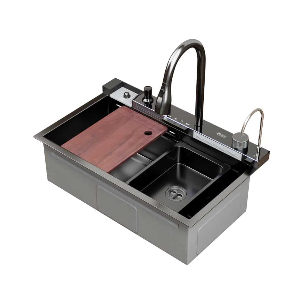 Мойка MIXLINE настольный монтаж 75x46 см, V2.0 ч, графит E 554164