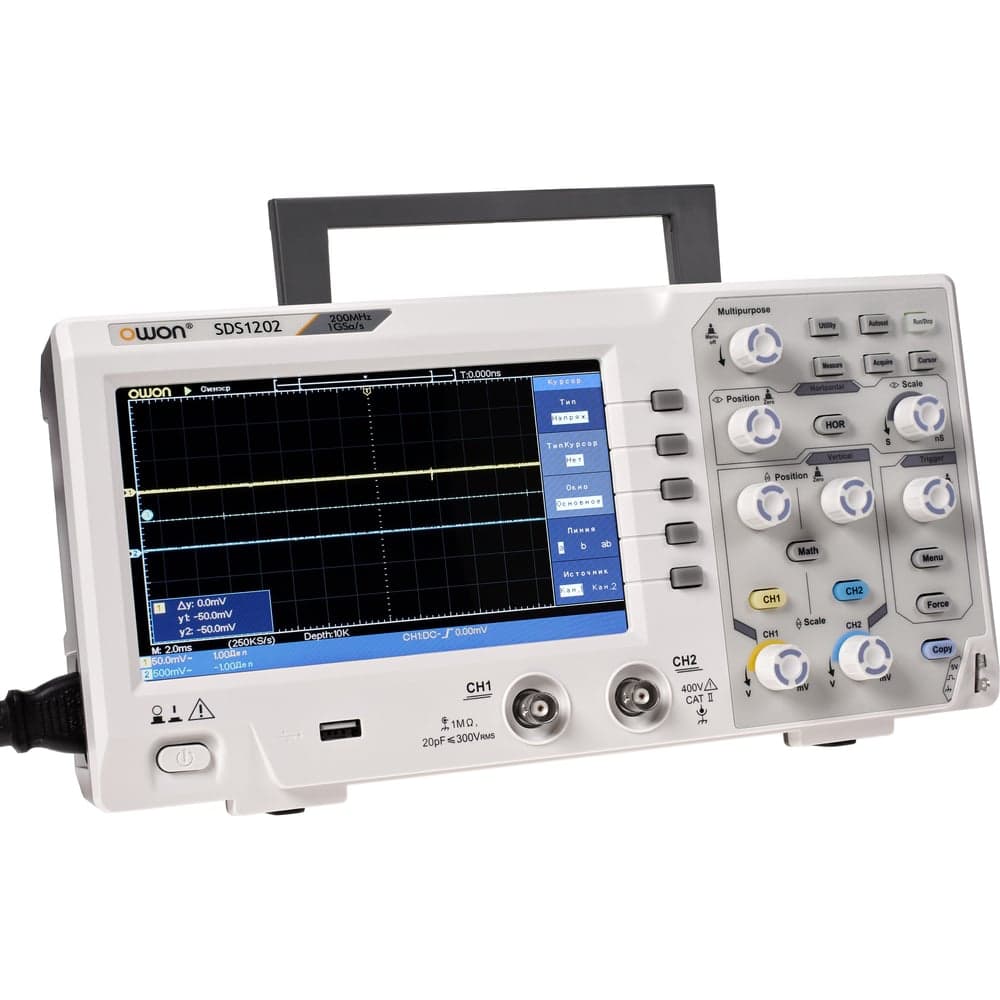 Настольный осциллограф OWON SDS1202 OW203