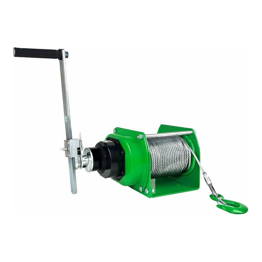 Лебедка ручная усиленная JHW 0,5т канат 40м HITCH SZ086885