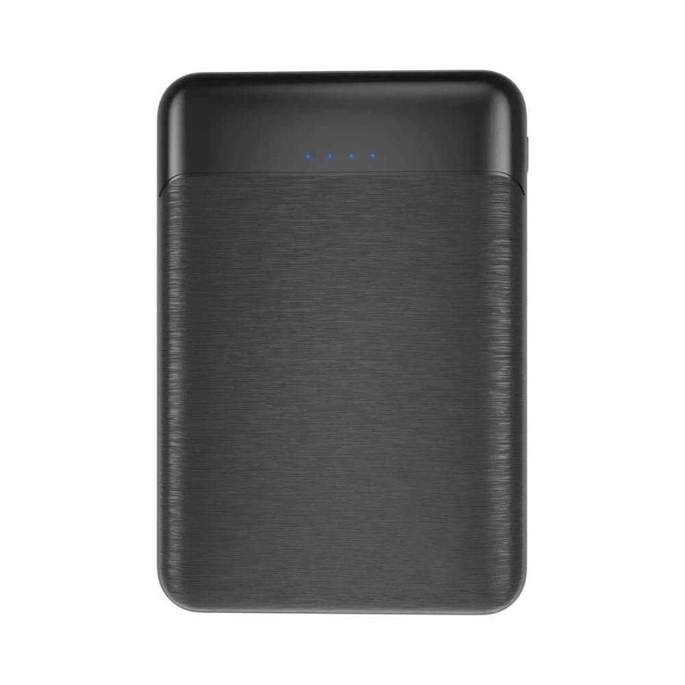 Внешний аккумулятор PERO PB01 5000 mAh, Li-Pol, output 2xUSB-A 2.1A, черный PB01BL