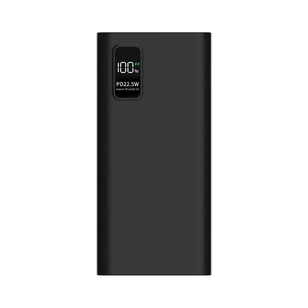 Внешний аккумулятор PERO PB06 20000 mAh, Li-Pol, output USB-C + 2 USB-A, черный PB06BL