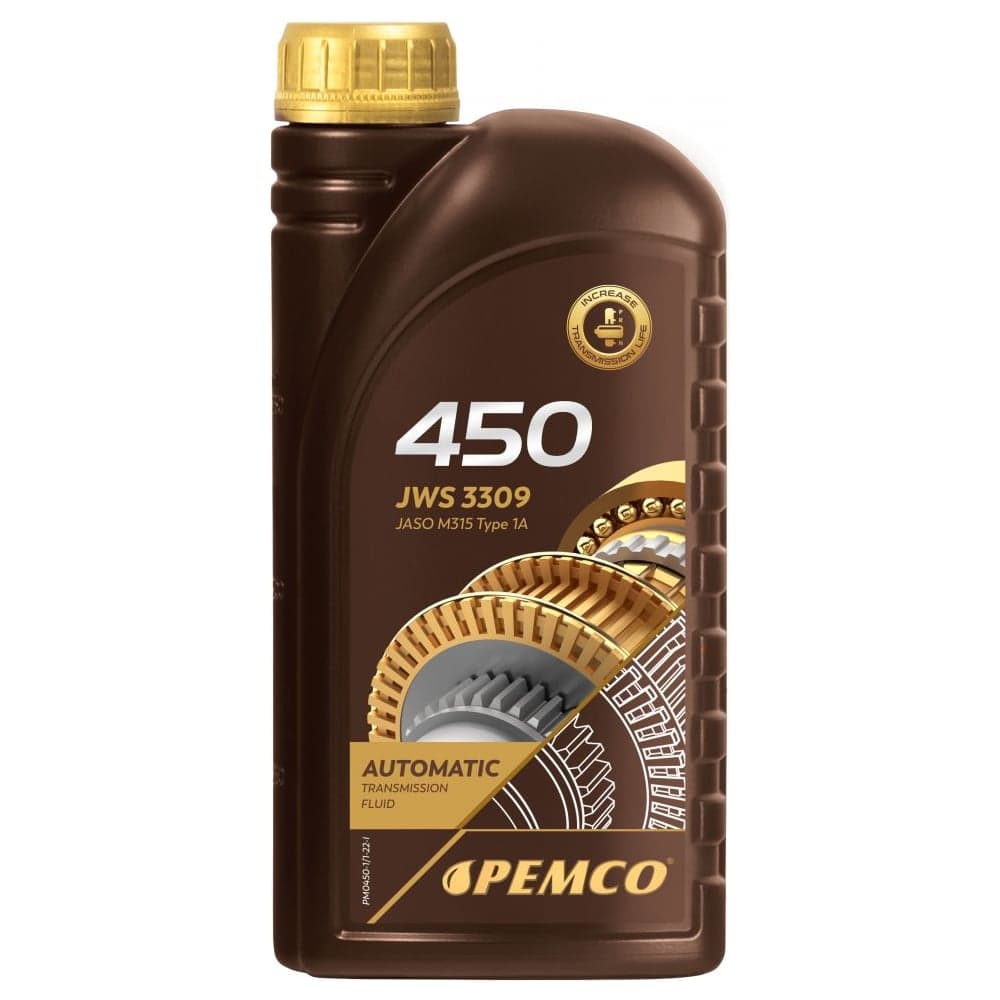 Синтетическое трансмиссионное масло PEMCO 450 JWS 3309 1 л PM0450-1-E
