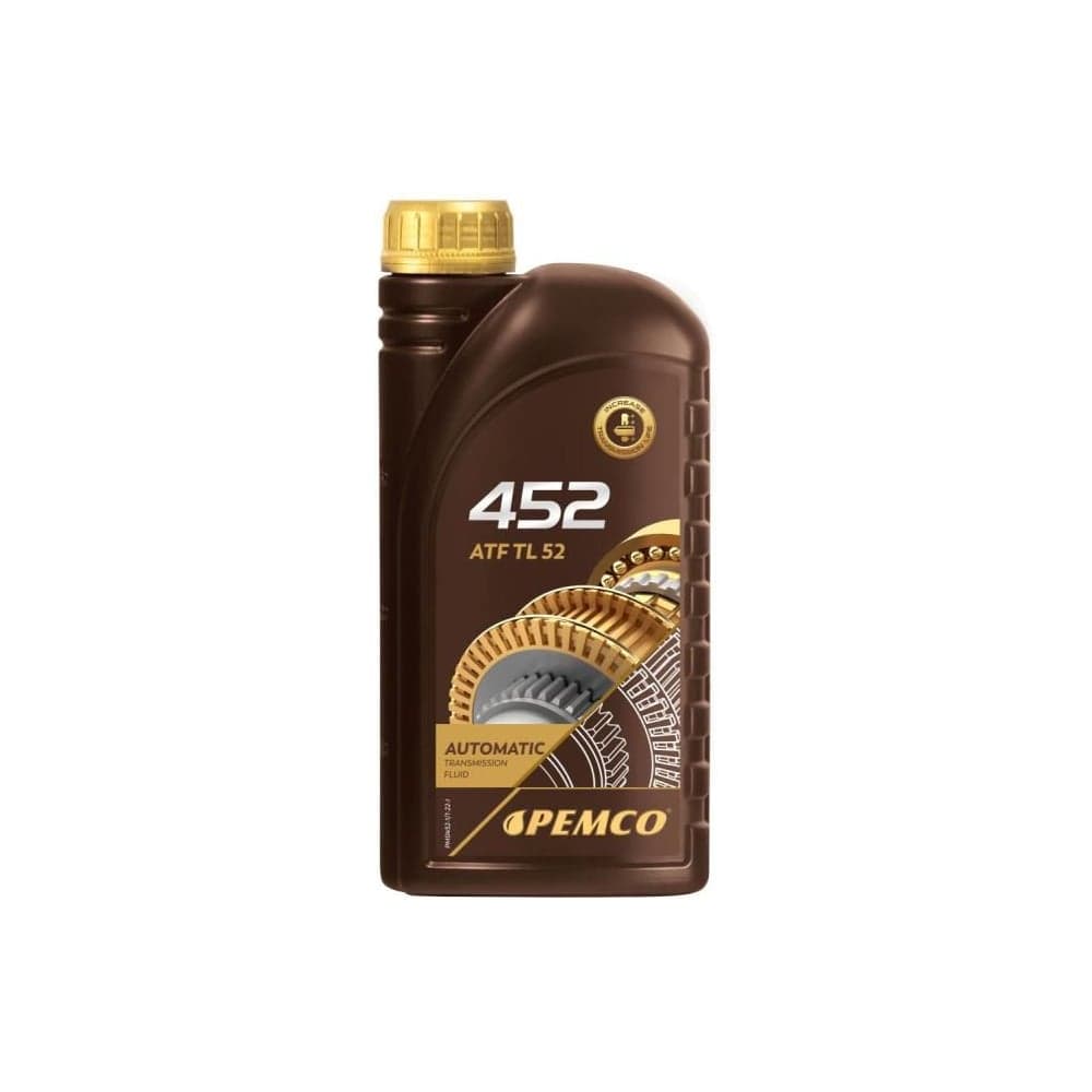 Синтетическое трансмиссионное масло PEMCO 452 ATF TL 52 1 л PM0452-1-E