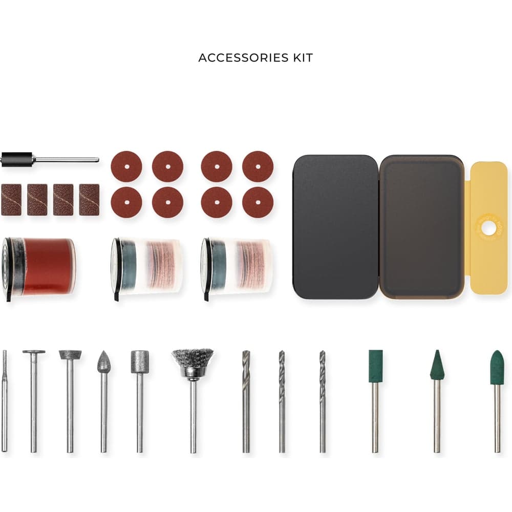 Набор аксессуаров для шлифовальной машинки-гравера HOTO Rotary Tool Accessories Kit HTT0025GL