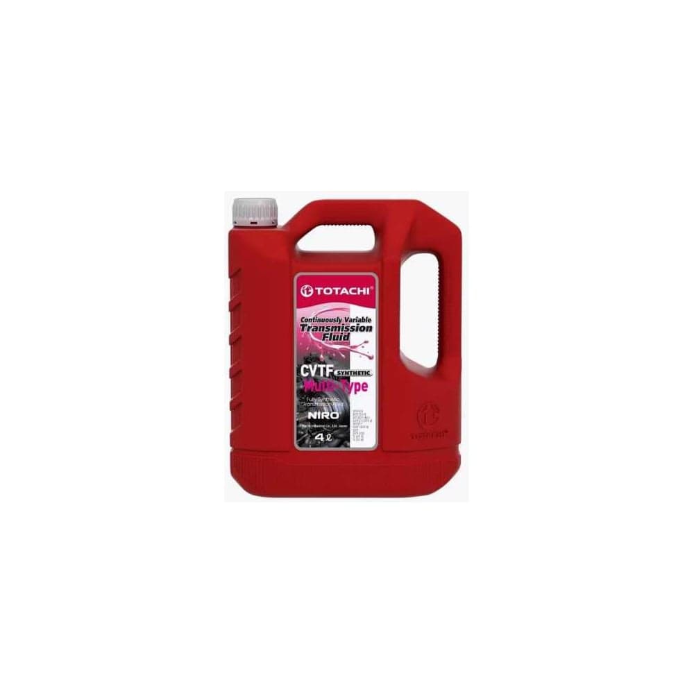 Жидкость для АКПП TOTACHI NIRO CVT FLUID MULTI-TYPE 4л (бесцветная) 22704