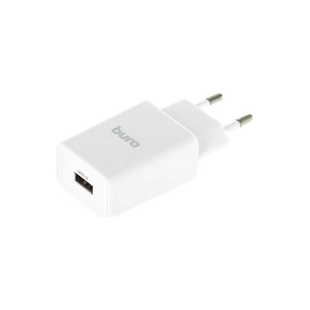 Сетевое зарядное устройство BURO BUWA1 10.5W 2.1A USB-A универсальное белый (BUWA10S100WH) 1655919