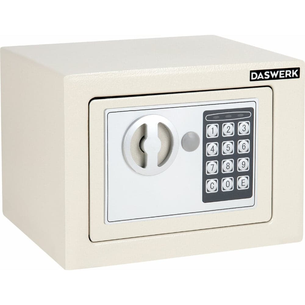 Мебельный сейф DASWERK SC-170EL 170x230x170 мм, электронный замок, бежевый 291340