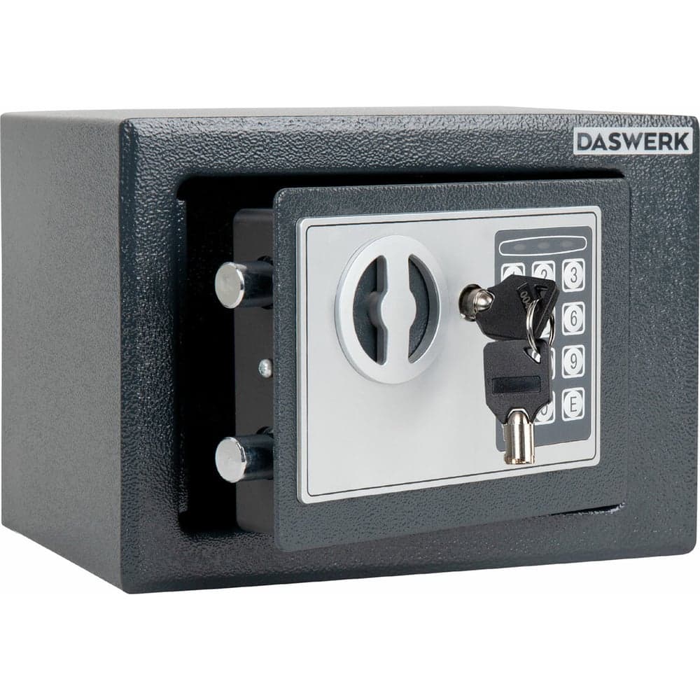 Мебельный сейф DASWERK SC-170EL 170x230x170 мм, электронный замок, графит 291338