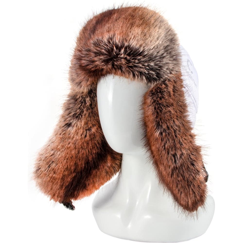Шапка-ушанка Следопыт MAVERICK, плащевая ткань, соболь, белый, р-р XL/30 PF-CAP43