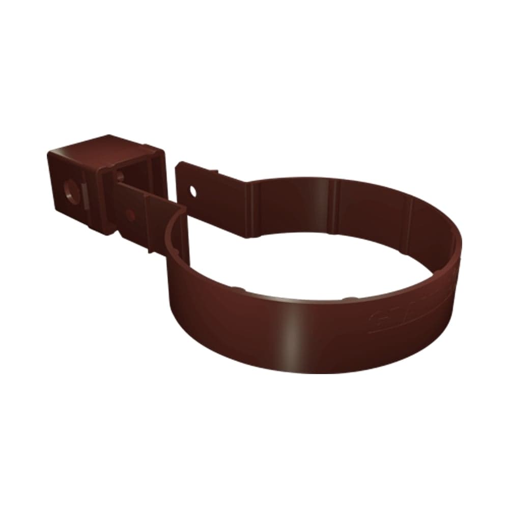 Хомут трубы Grand Line GrandLine Kliker ПВХ GL Premium шоколад и.уп. RAL 8017 249086