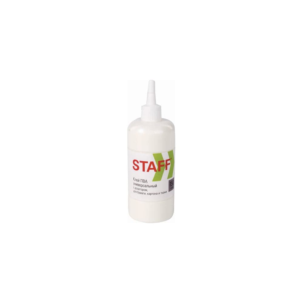 Клей ПВА STAFF евро, 150 г 221207