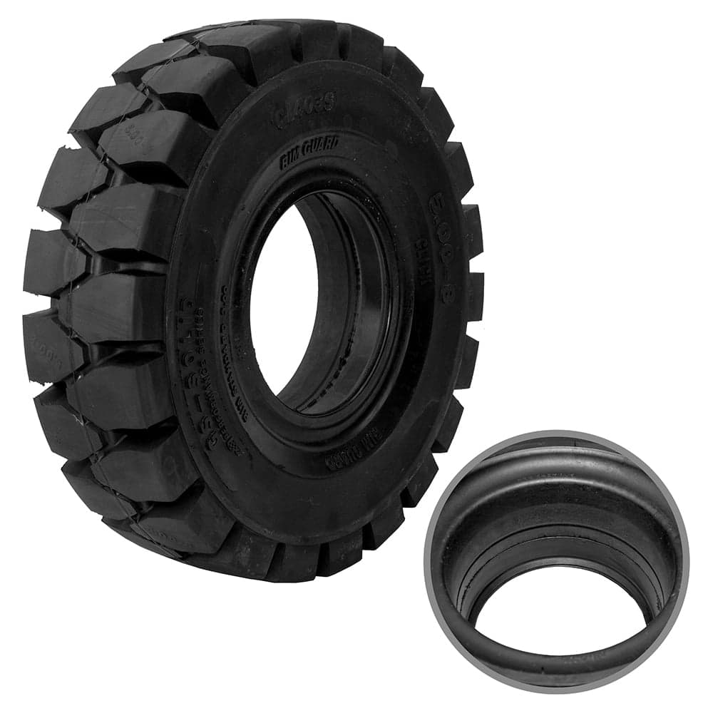 Шина цельнолитая с буртом WILMART 5.00-8 GS SOLID (CL403S) PR3 5.00-8(CL403S)FF