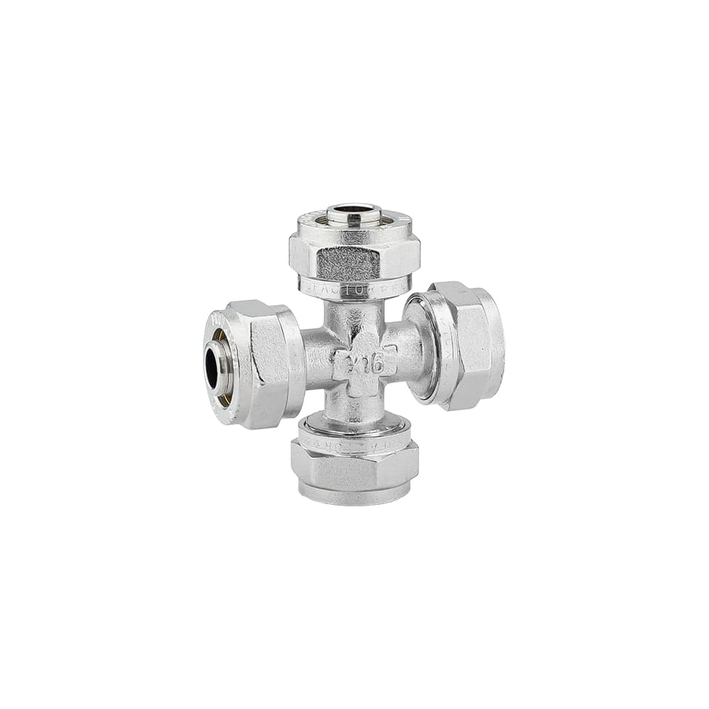 Крестовина обжимная PROFACTOR ц/ц/ц/ц 16х16х16х16 PF PF 487