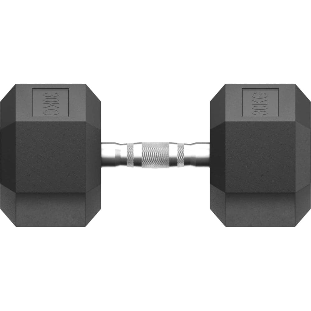 Гантель UNIXFIT гексагональная, обрезиненная, 30 кг DBHEX30