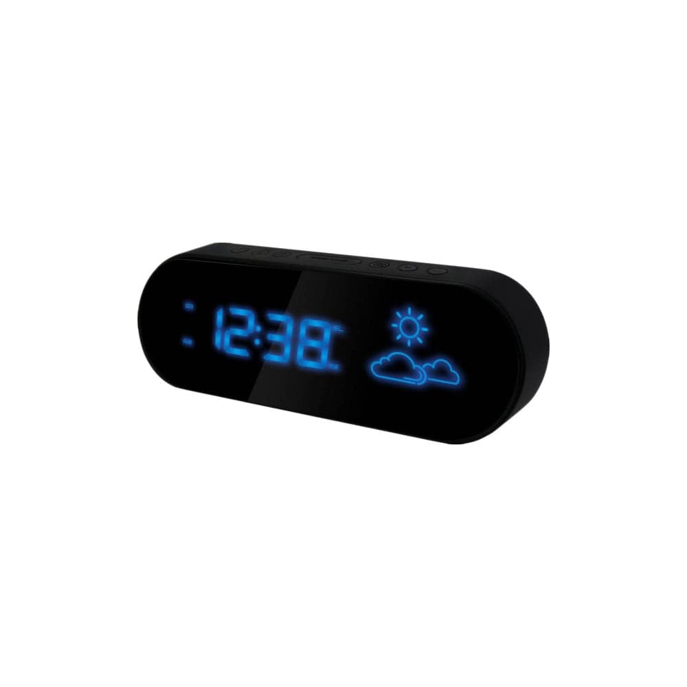 Сетевая метеостанция BVItech синий/черный BV-42BKH